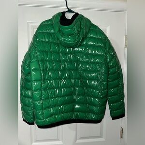 CALVIN KLEIN MONEY GREEN PUFFER JACKET